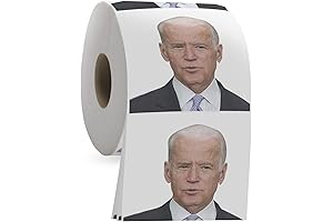 Joe Biden Funny Political Toilet Paper Roll by Gagster