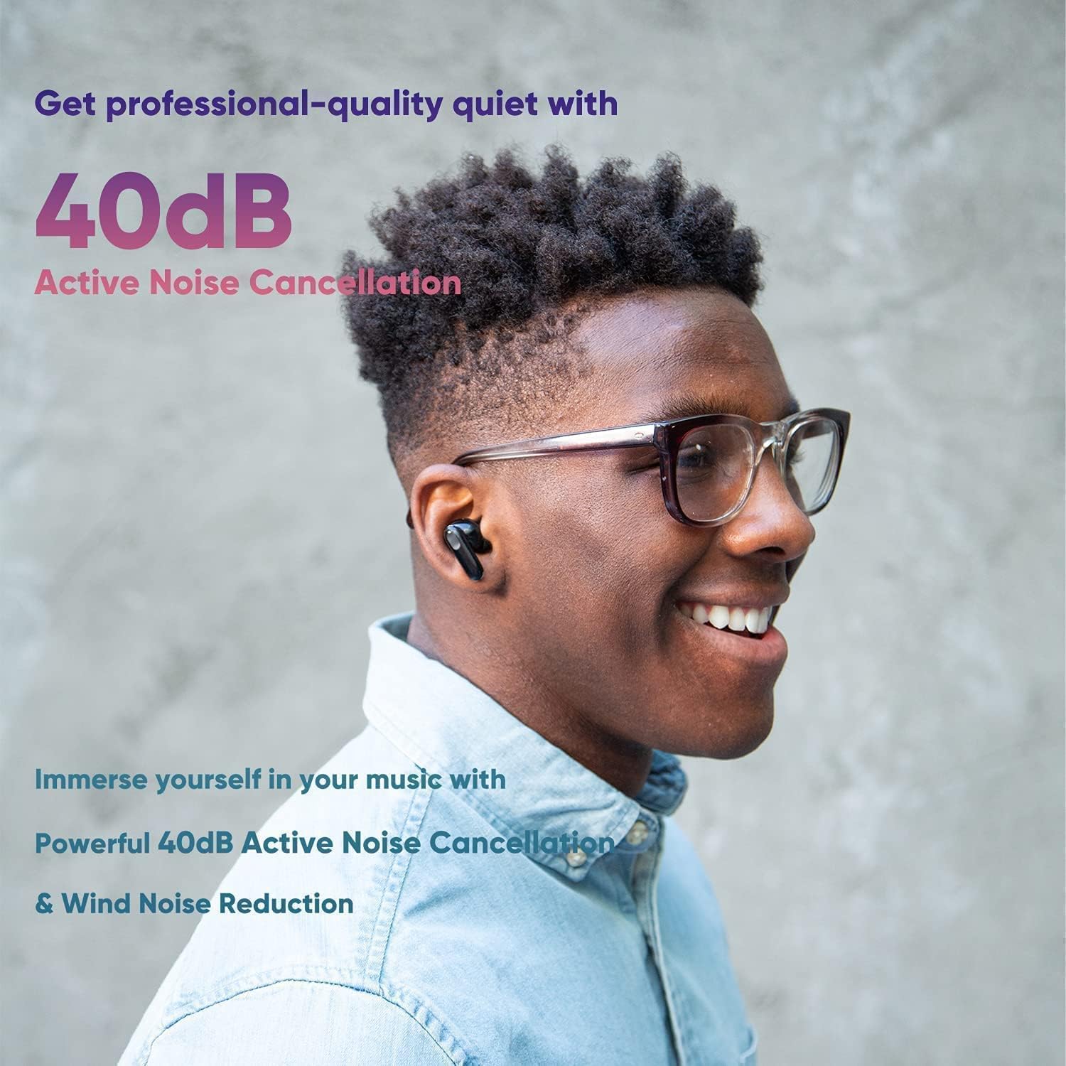 wyze watch 47mm active noise cancelling 40 db wireless earbuds pro bundle