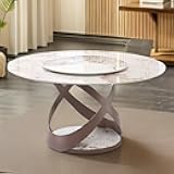 Legendstone Modern Round Dining Table, 59