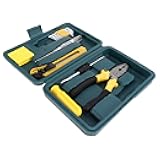 FAVOMOTO 1set Multifunction Household Tool Kit for Auto Repairs and Projects Manual Tools Portable Organizer for Handyman Mechanics and Home Use
