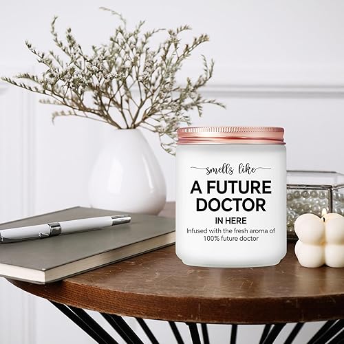 Miniatura 8 de Maybeone Regalos de doctorado para mujeres, regalos de graduación de doctorado, regalo de vela "A Truly Great Doctor is Hard to Encontrar", regalos