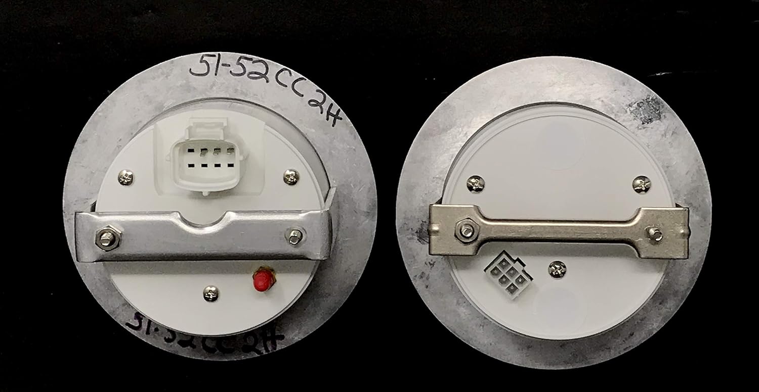 Compatible with 1938 1939 Ford Car 3 3/8" Quad Style GPS Gauge Dash Cluster Panel Beige