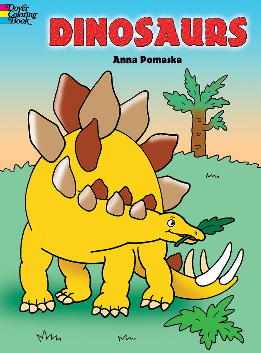 Dover Pub Dinosaurs Coloring Bk