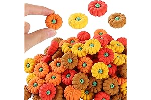 3D Pumpkin Halloween Erasers for Kids Classroom Prizes, Games