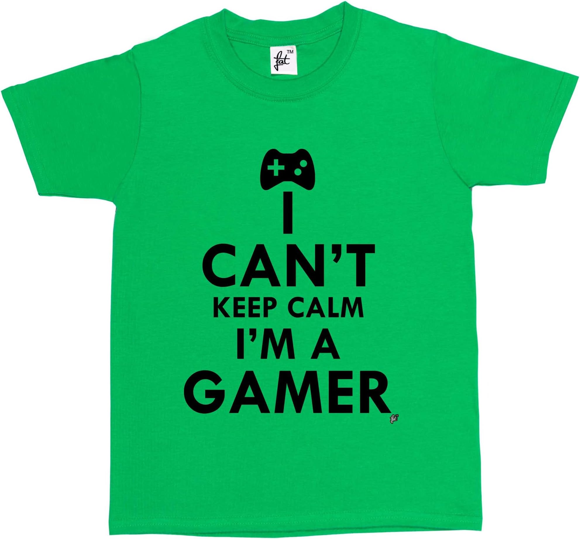 I Can't Keep Calm I'm A Gamer Kids Boys/Girls T-Shirt