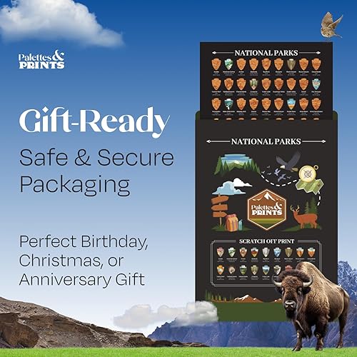 Miniatura 4 de Póster para raspar de los parques nacionales de EE. UU., regalos de parques nacionales, mapa de parques nacionales, mapa de viaje para raspar de