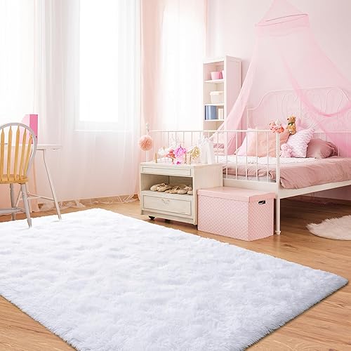 Miniatura 16 de Rostyle - Alfombras suaves y esponjosas para el dormitorio, sala de estar, alfombras peludas, alfombra de Navidad para niñas, niños, alfombras