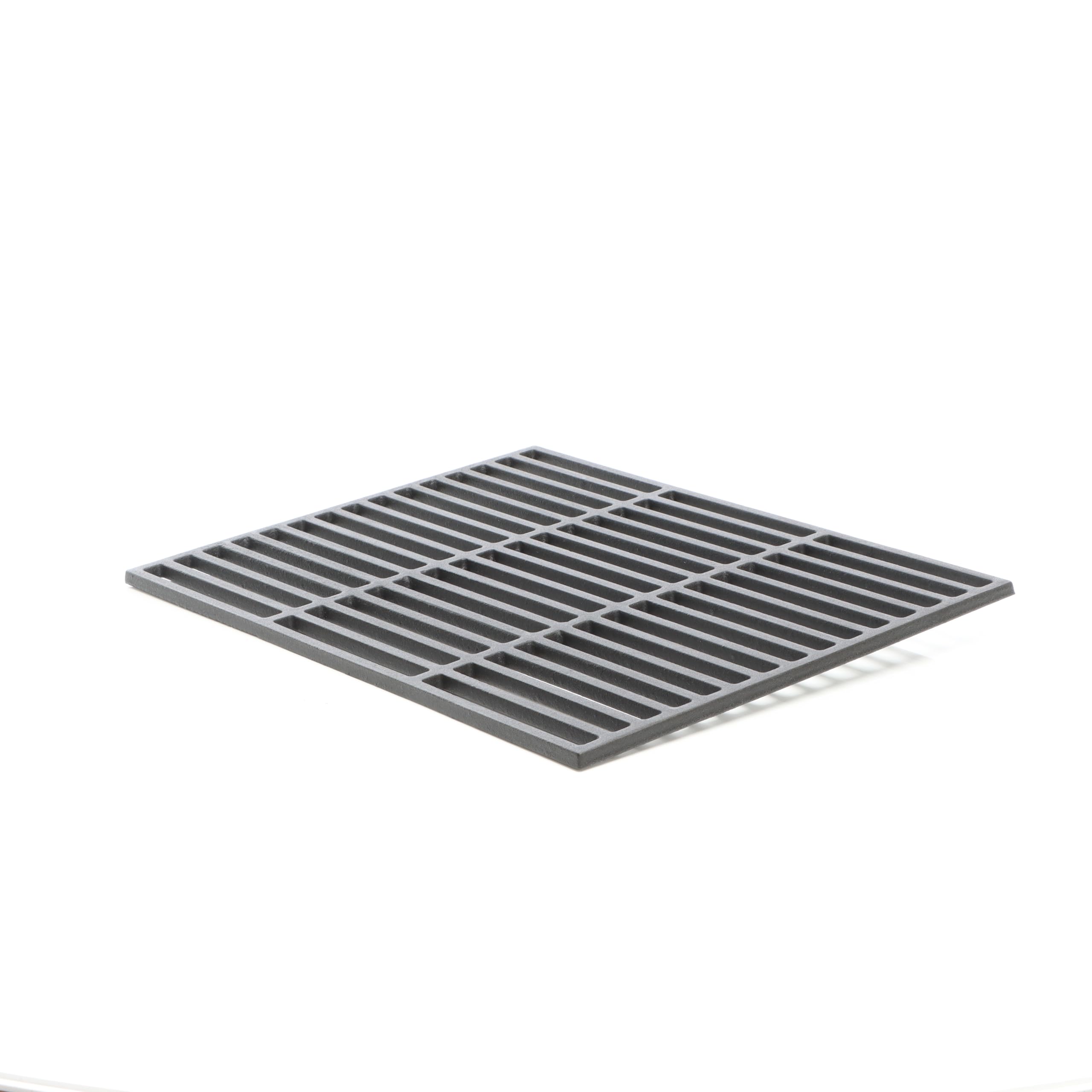 Gusseisen Grillrost eckig 45 x 35 cm massiv für Holzkohlegrill