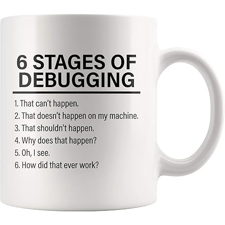 Panvola Nerd Mug: A Quintessential Debugging Artifact