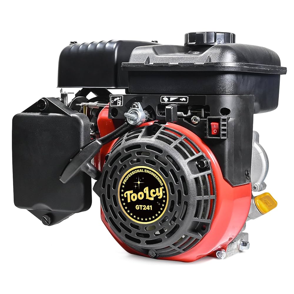 Amazon | TOOLCY 汎用がソンリンエンジン 2.4HP 79.6cc 空冷4