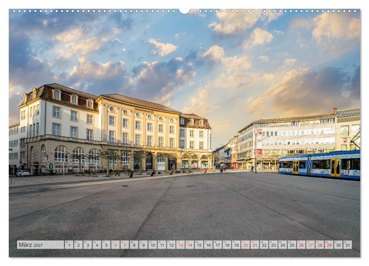 CALVENDO - Kassel Stadtansichten (hochwertiger Premium Wandkalender 2027 DIN A2 quer), Kunstdruck in Hochglanz: Eine traumhafte Bilderreise durch die einmalige Stadt Kassel
