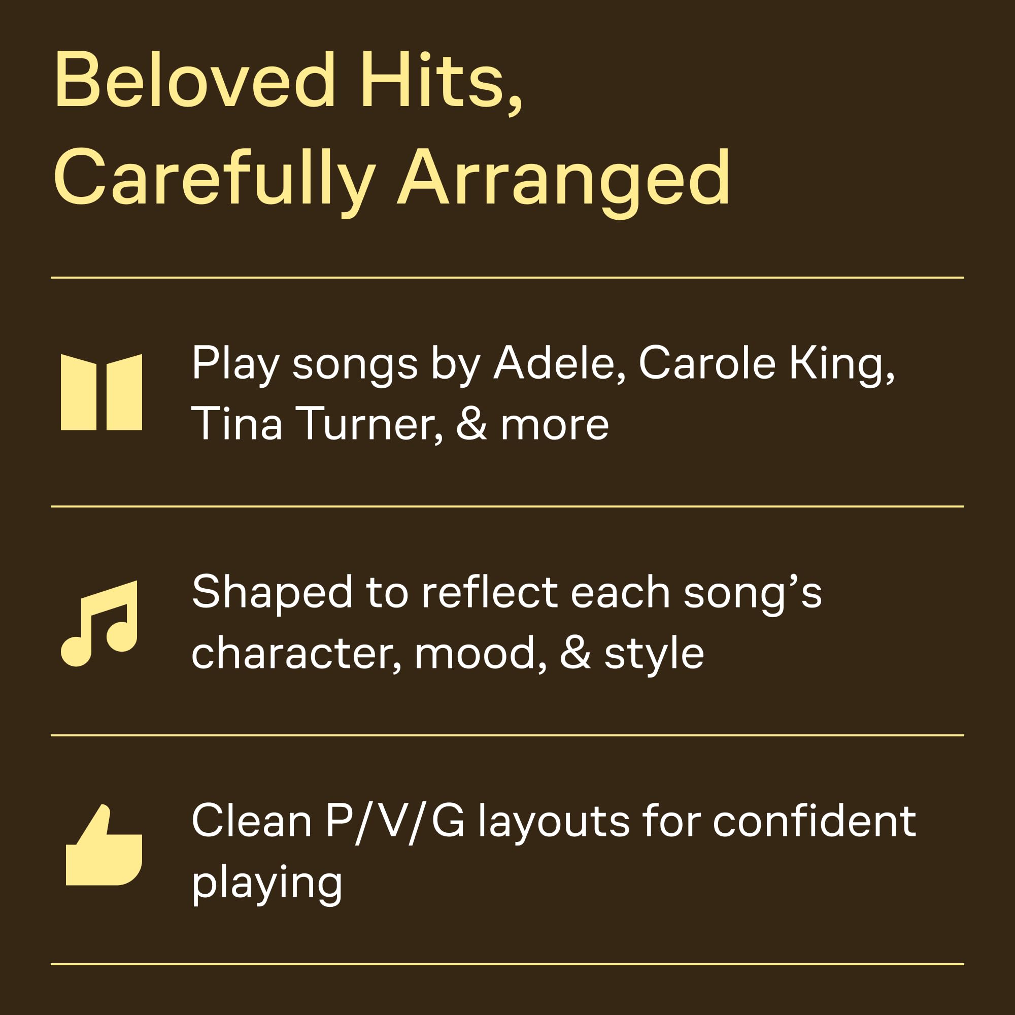 100 Women of Pop and Rock: Piano, Vocal, Guitar