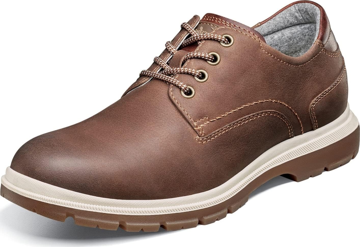 Florsheim Hombres Estilo Oxford Con Punta De Acero Y Punta De Ala 40fdl6405 Calzado Negro P 402