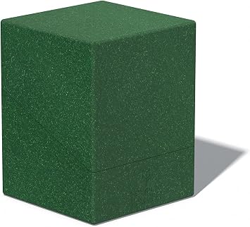 Ultimate Guard RTE Boulder 100+, Deck Case for 100 Double-Sleeved TCG Cards, Green, 97% Renewable, Made in Germany, Secure & Durable Storage