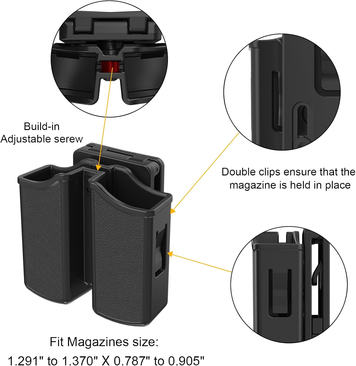 Universal Mag OWB Magazine Holster Fits