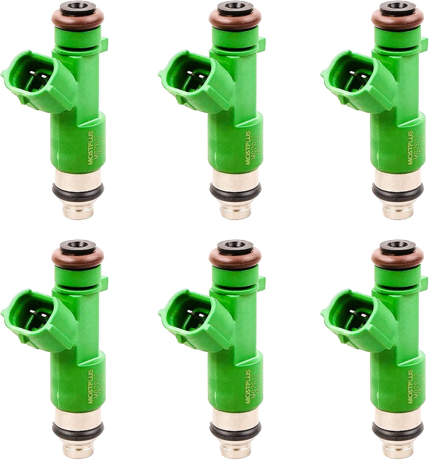 MOSTPLUS Fuel Injectors FJ1017 16600-JK20A Compatible for 2007-2014 Nissan Altima 3.5L (Set of 6)