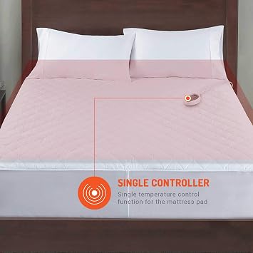 Degrees of Comfort Heated Mattress Pad, Twin Electric Bed Warmer