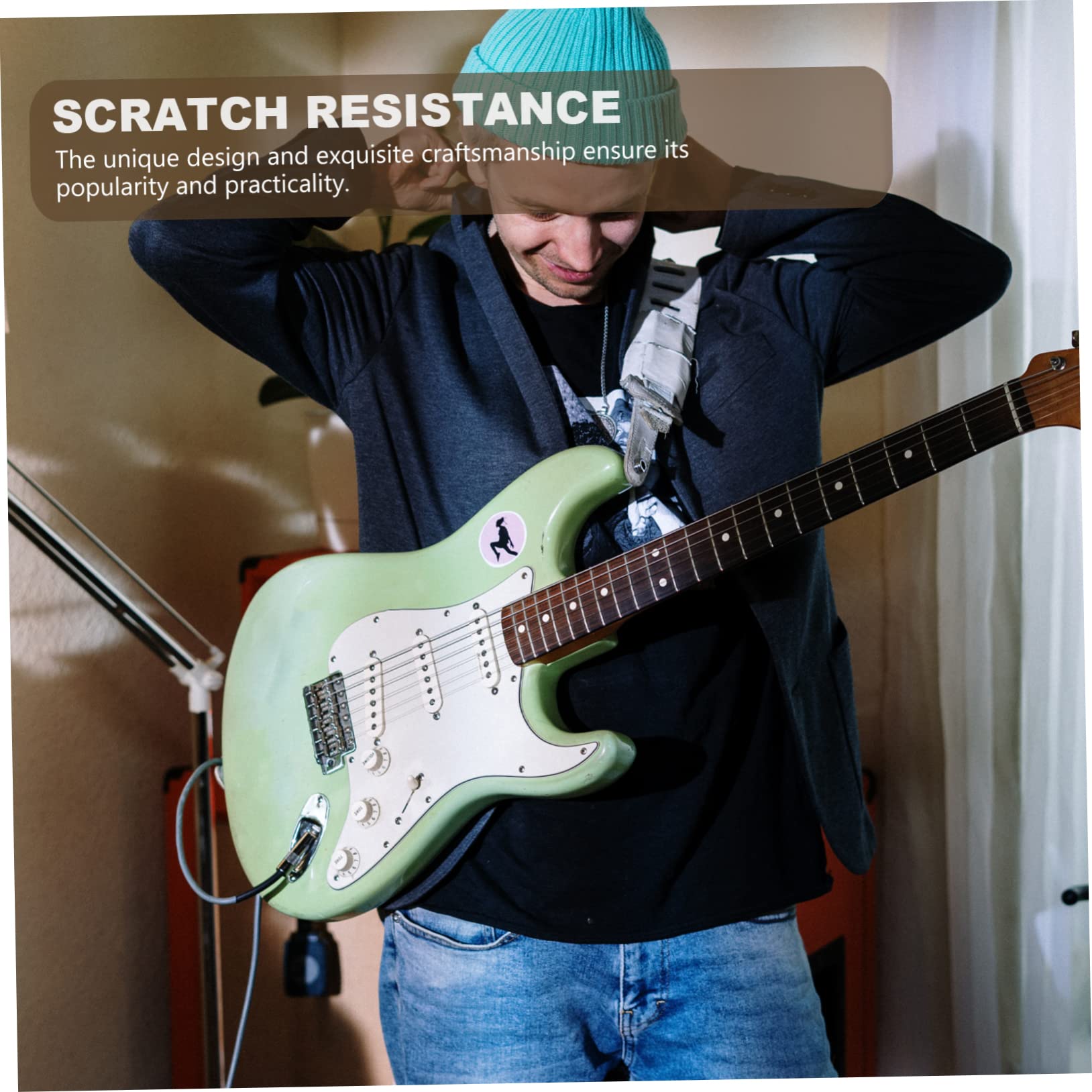 ERINGOGO 1 Set Guitar Pedal Board Holder Compact Electric Guitar Effect Fixing Bracket for Stage Performance Durable Design for Musicians and Home Practice