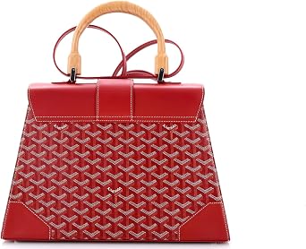 Pre-Loved Saigon Top Handle Bag MM, Red