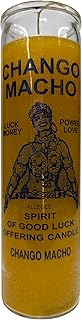 Generic Chango Macho Orange Pillar Candle