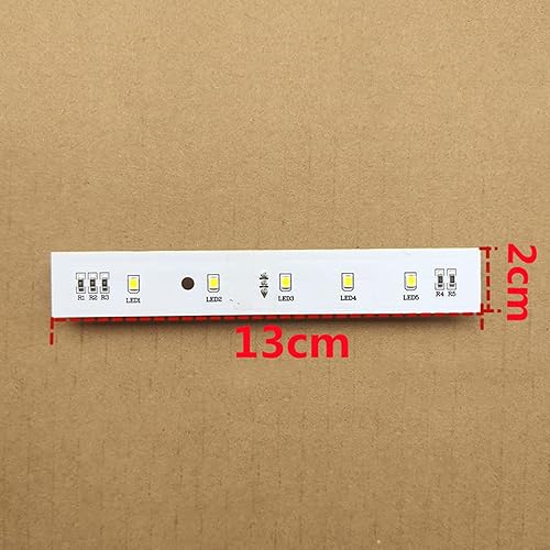 Miniatura 2 de Tablero de luz de tira de luz LED para refrigerador Midea BCD-536WKM 17431000000072 502410010020 Accesorios de repuesto