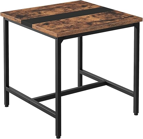Miniatura 9 de Mesa de comedor cuadrada para cocina, mesa de comedor de 29.5 pulgadas, mesas de comedor pequeñas, escritorio de escritura, mesas de café, para