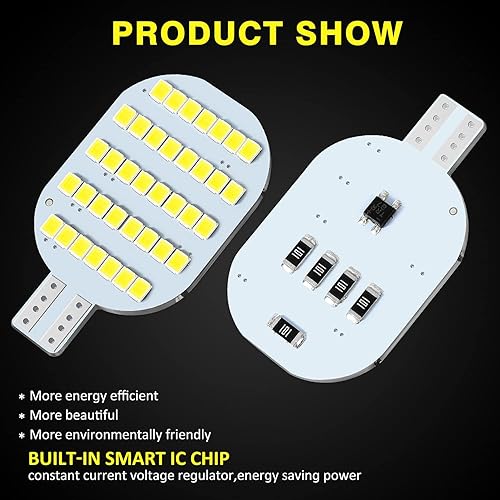 Miniatura 2 de AOICANKI T10 921 922 912 - Bombillas LED interiores para 12 V RV techo cúpula luz de casa rodante, luces de interior para caravana, remolque,