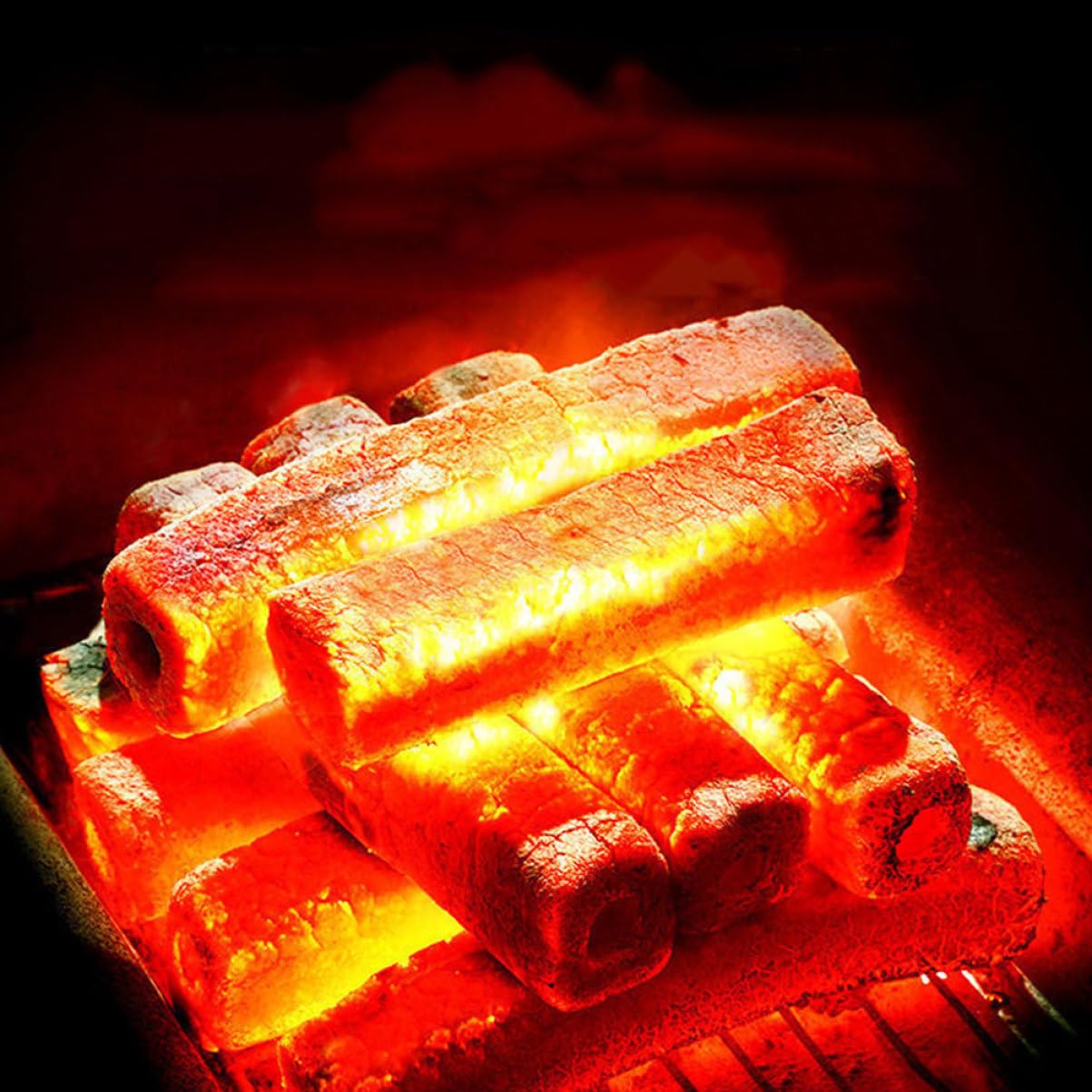 5 Piezas Tabletas de Natural para Barbacoa Ecológico de Encendido Rápido para Camping y Cocción al Aire