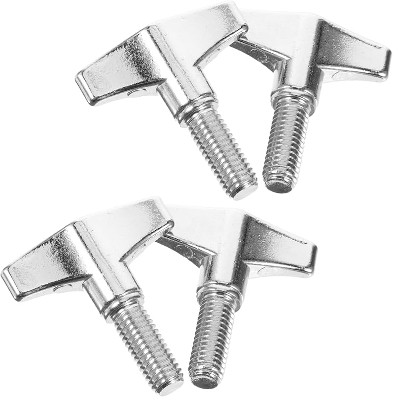 4 Uds Ludwig Tom Wing tornillo tambor accesorio regalos tambor platillo soporte ala tuerca platillo tuercas de liberación rápida