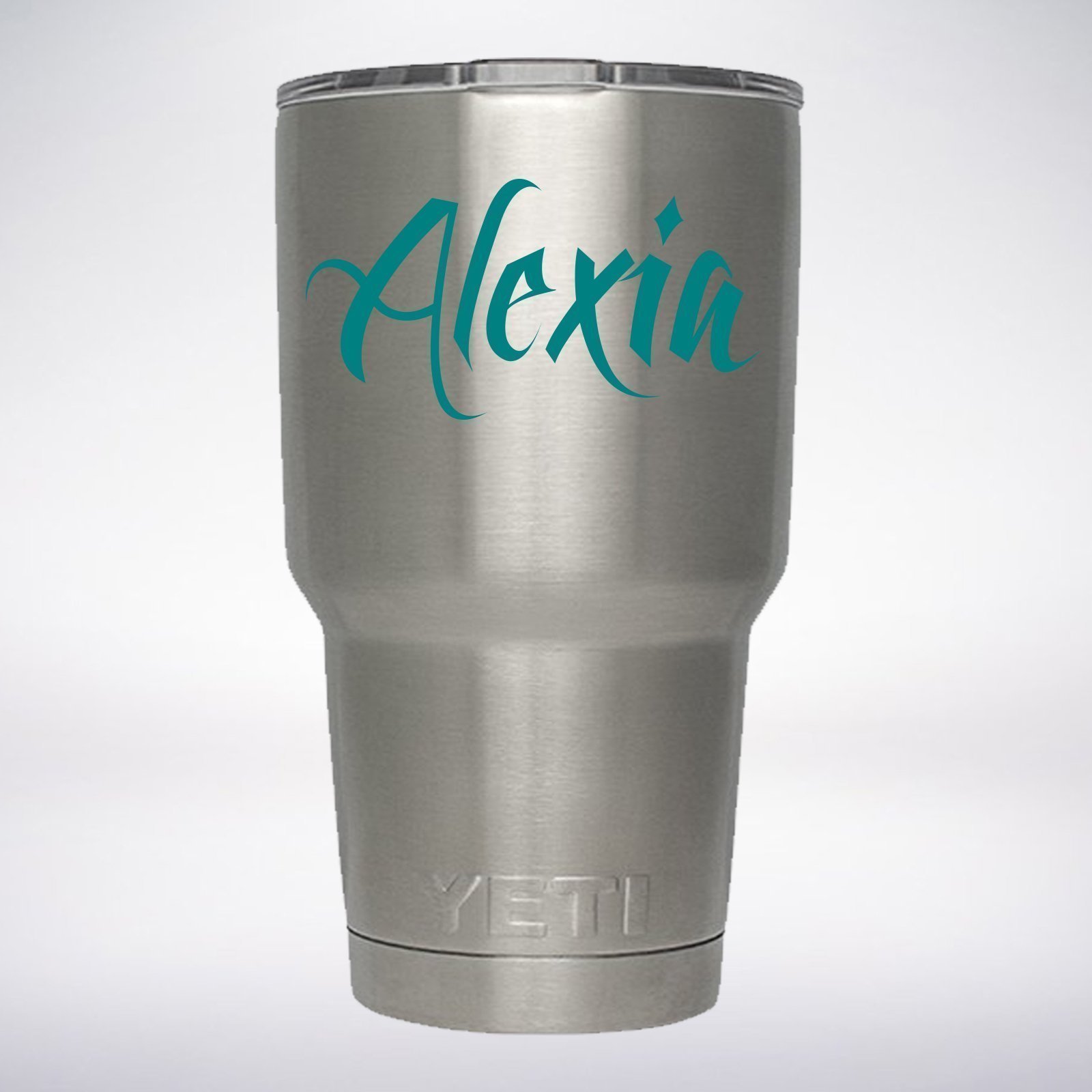 Buy Your Name Text Custom Decal for YETI Rambler Tumbler 20 oz 30 oz