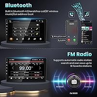Vista 8 de Radio estéreo de coche Android 2G + 64G con Carplay inalámbrico Android Auto para Nissan Sentra 2013 2014 2015 2016 2017, radio de pantalla táctil
