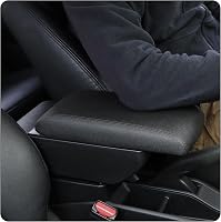 YJYWZH Dacia Logan 2 Sandero 2 Középkonzol Kartámasz 2012-2020 Fekete 3