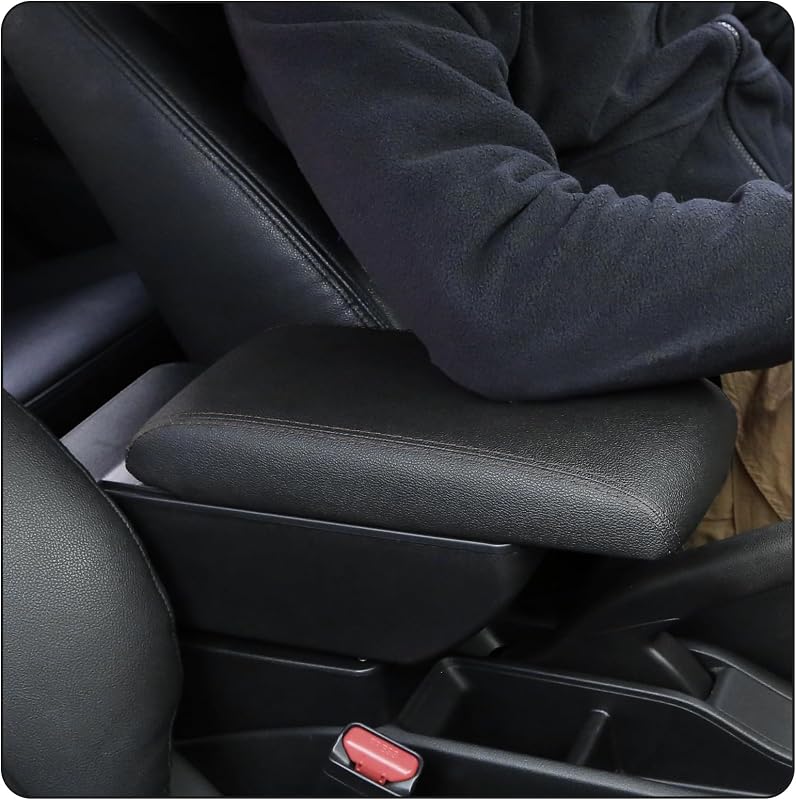YJYWZH Dacia Logan 2 Sandero 2 Középkonzol Kartámasz 2012-2020 Fekete