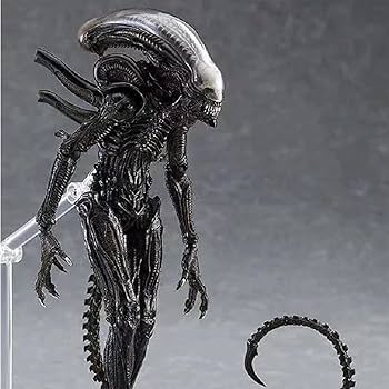 【非売品】エイリアン ゼノモーフ オリジナルフィギュア&スチールプレート エイリアン/ ゼノモーフ 9インチ DXヴァイナルスタチュー