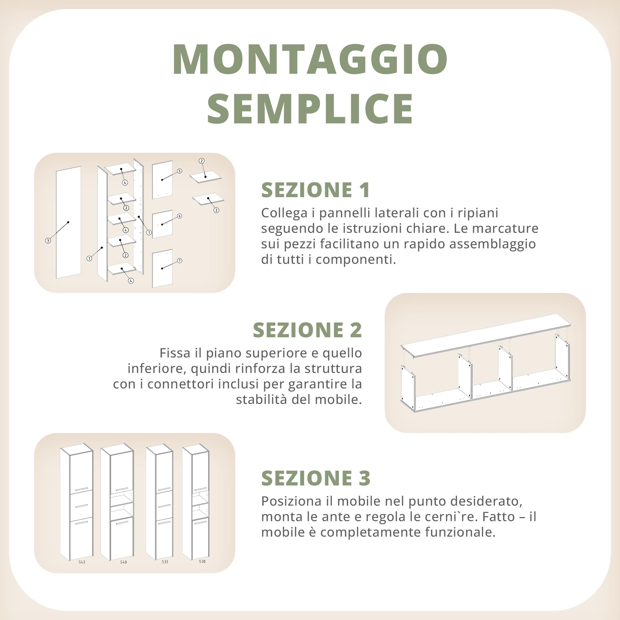 CDF Armadio da Bagno Alto largh. 30 cm Colonna Bagno Mobiletto Portaoggetti Stretto Ripiani e Scomparti per Piccoli Spazi, Cosmetici Moderno Mobile Salvaspazio Rovere Artisan/Antracite 30x30x170 cm