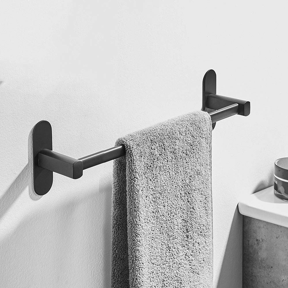 40 Cm Rvs Badkamer Handdoekenrek Geen Boren Zelfklevende 40 Cm Rvs Badkamer Handdoekenrek Geen Boren Zelfklevende