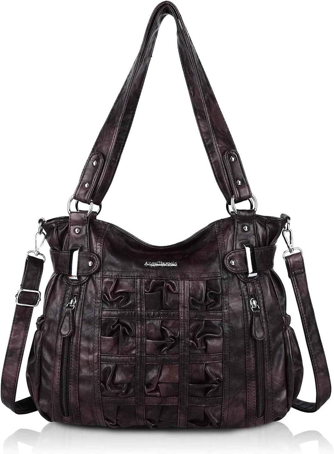 Angel BarceloHobo Purses and handbags for Women Satchel Handbag Women Fashion Purses Large Shoulder Handbags