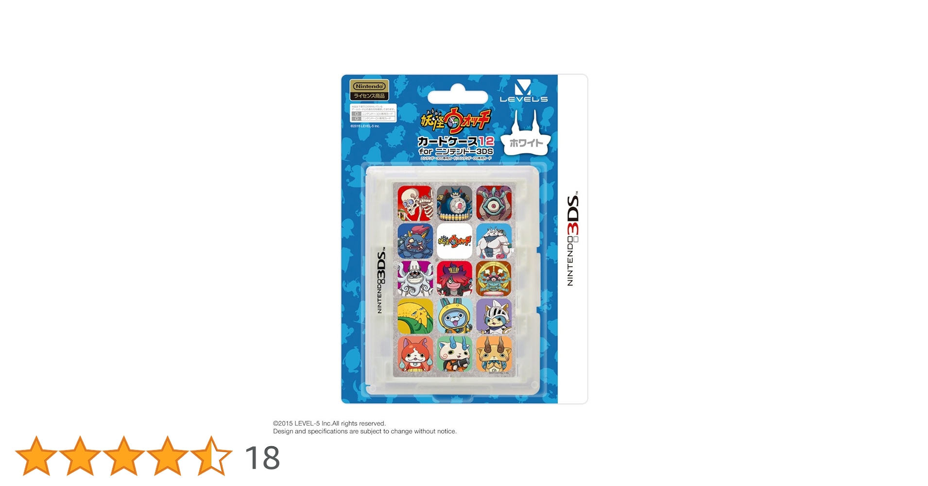 Amazon | 妖怪ウォッチ カードケース12 for ニンテンドー3DS