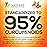 Turmeric Curcumin Supplement 1950mg - 95% Curcuminoids with Organic Turmeric & Ginger, BioPerine Black Pepper for Best Absorption, Nature\'s Vegan Joint Support, Non-GMO, Bottled in USA - 240 Capsules