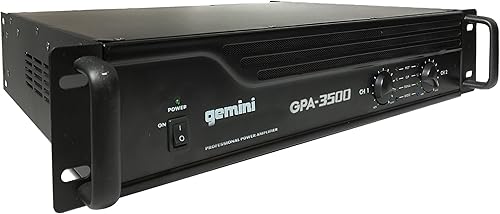 Miniatura 5 de Gemini Amplificador de potencia DJ profesional GPA-3500 3000W