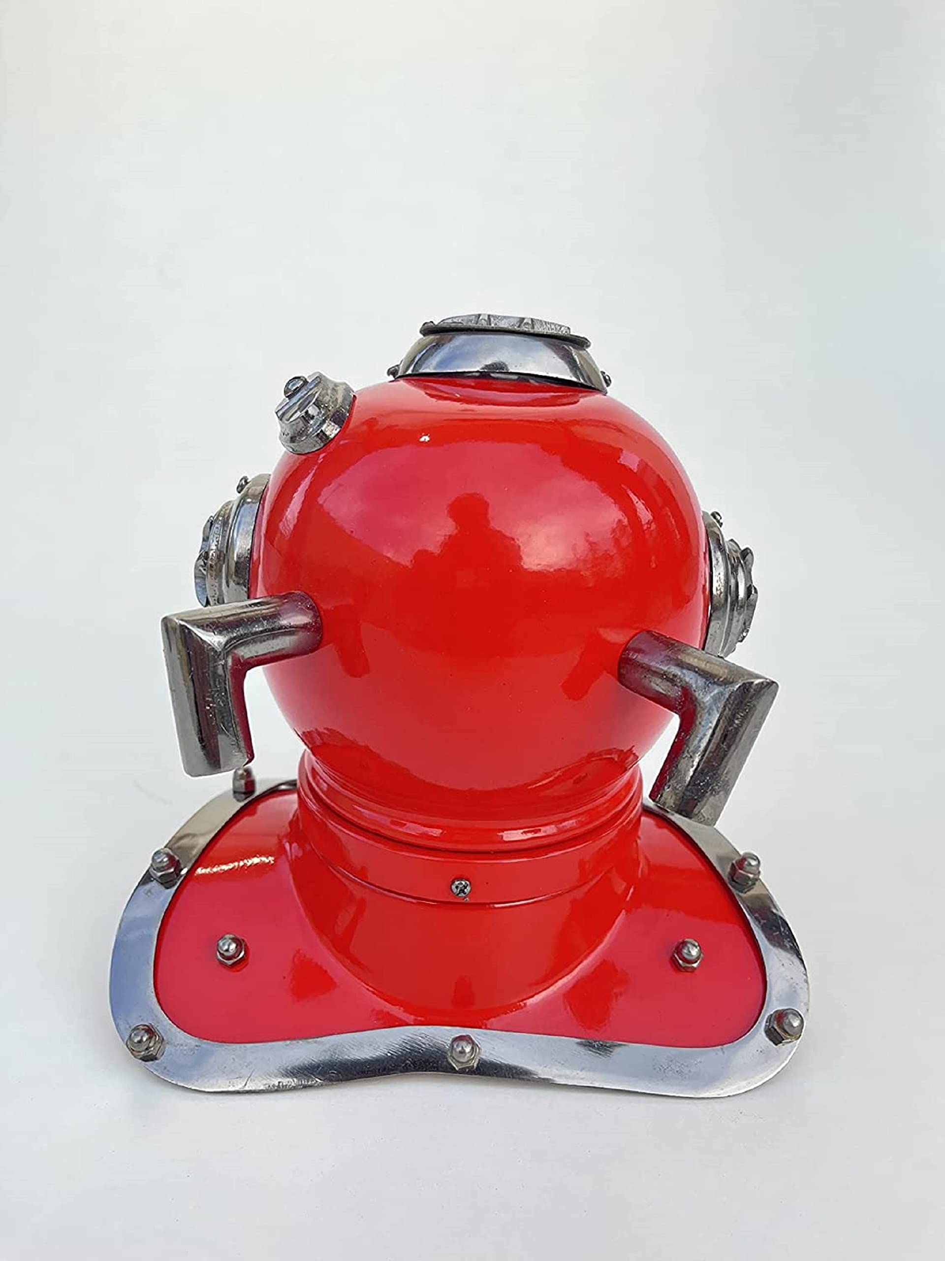 Náutico Mini Casco de Buceo Marino US Marina V Mark Casco de Buceo Antiguo Casco de Buceo Vintage Casco de Buceo Pequeño Casco de Buceo