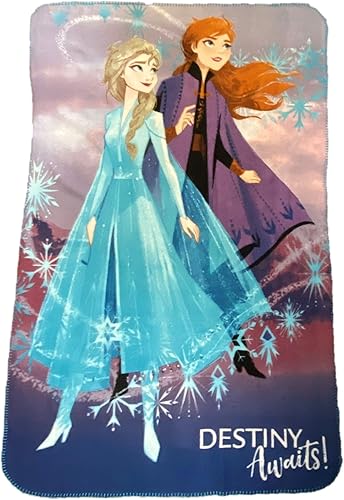 Miniatura 1 de Disney Frozen Princess Anna - Manta de copos de nieve de Elsa (Destiny Awaits) 40 x 60 pulgadas