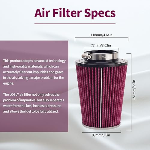 Miniatura 2 de Filtro de aire para motocicleta 1S3-14451-00-00 1S3-14451-01-00 compatible con Yamaha YFM700R Raptor YFM700