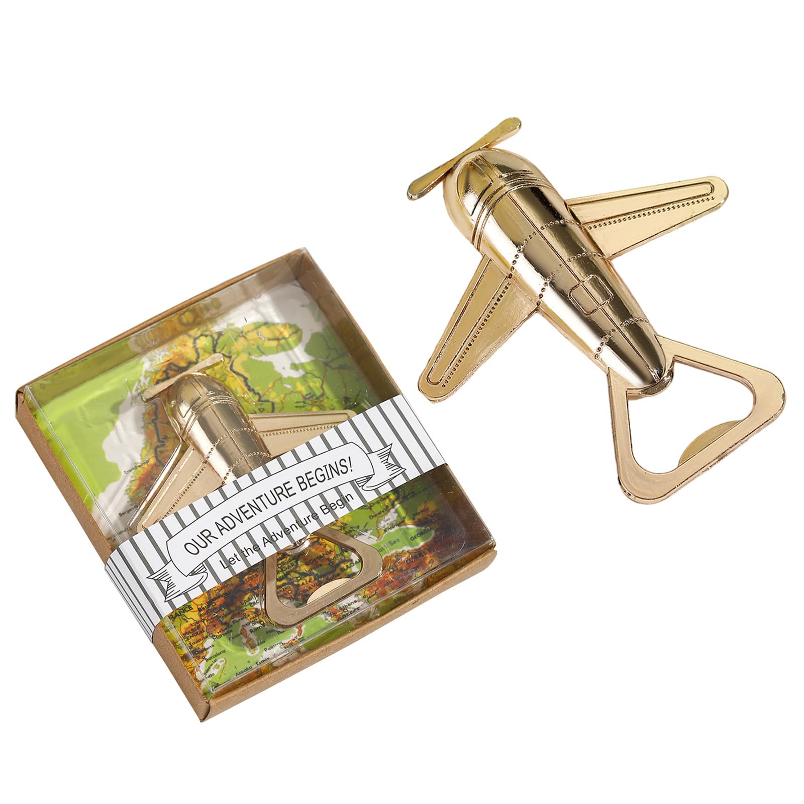 TFAOYS Aircraft Shaped Bottle Opener Innovative Plane Bottle Lid Cork Remover for Wine Enthusiasts and Collectors Plane Wine Opener