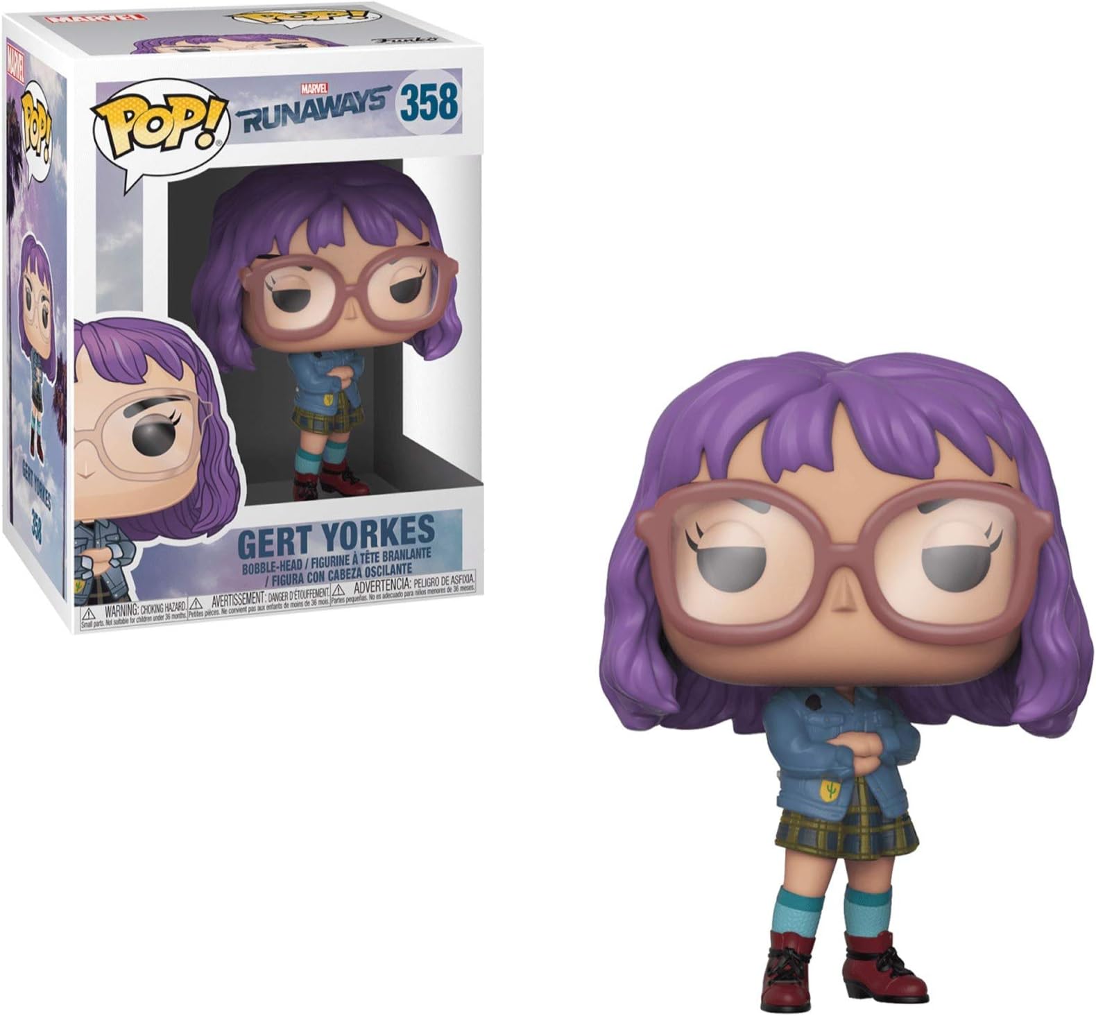 Pop Marvel: Runaways - Gert Collectible Figure, Multicolor