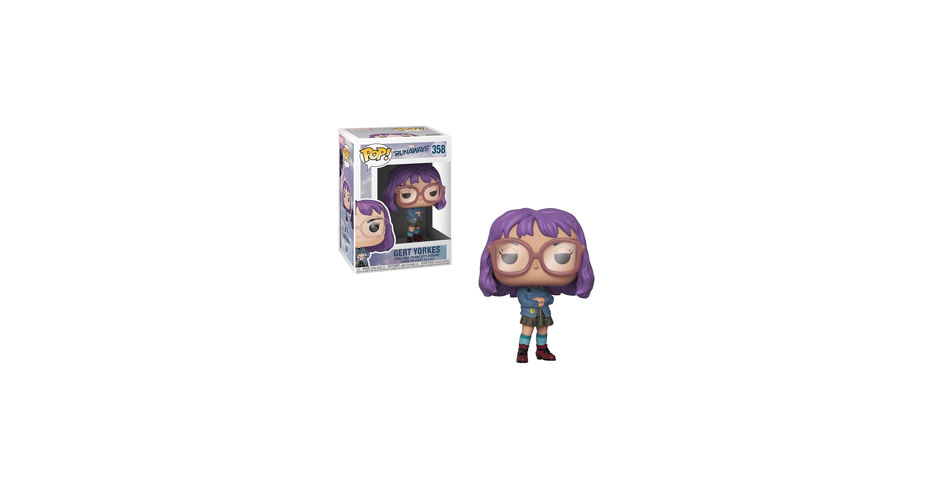 特撮 Pop Marvel Runaways Gert Yorkes Vinyl Figure mxn26g8 Amazon.com: Funko Pop Marvel: Runaways - Gert Collectible