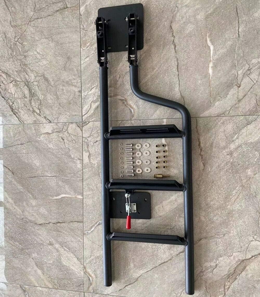 FTAPACCE Pickup Truck Tailgate Ladder Foot Step Ladder Fits for Tundra XK50 2007-2022