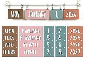 Classroom-Ready Magnetic Flip Calendar for Seamless Scheduling