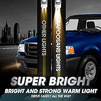 Vista 8 de Conjunto de lámparas antiniebla de conducción para Ford Expedition 2007-2013, Ford Ranger 2008-2011 Reemplazo de luz antiniebla con bombillas H10