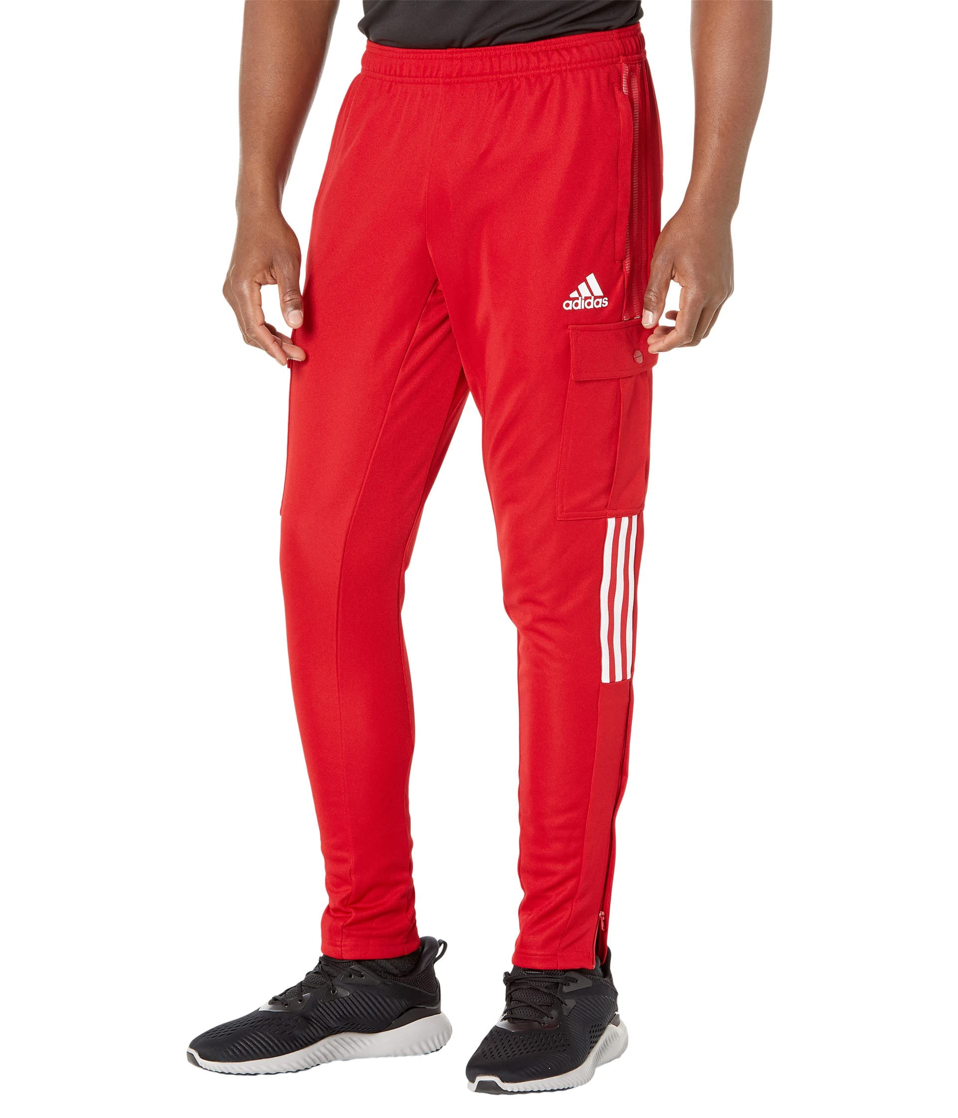 Tiro '21 Winterized Cargo Pants Power Red/White LG